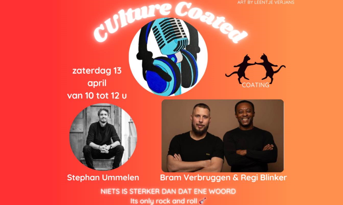 Culture Coated met Stephan Ummelen, Bram Verbruggen en Regi Blinker post thumbnail image