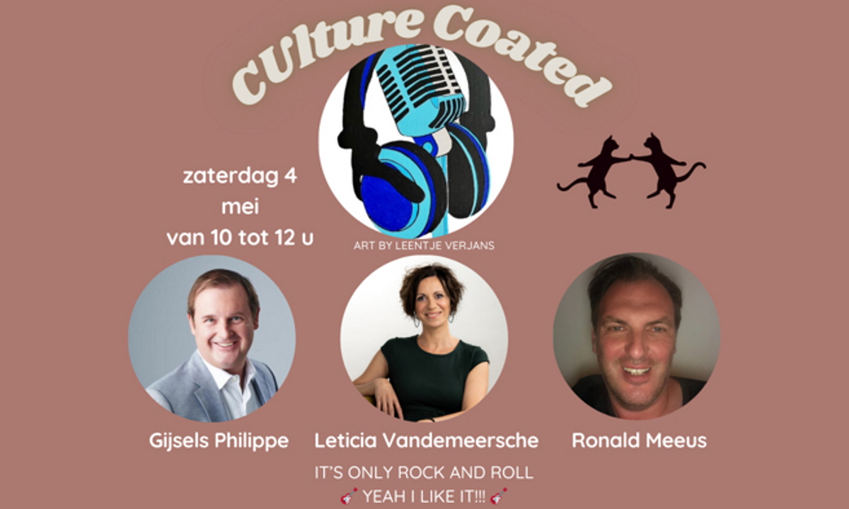 Culture Coated met Philippe Gijsels, Leticia Vandemeersche en Ronald Meeus post thumbnail image