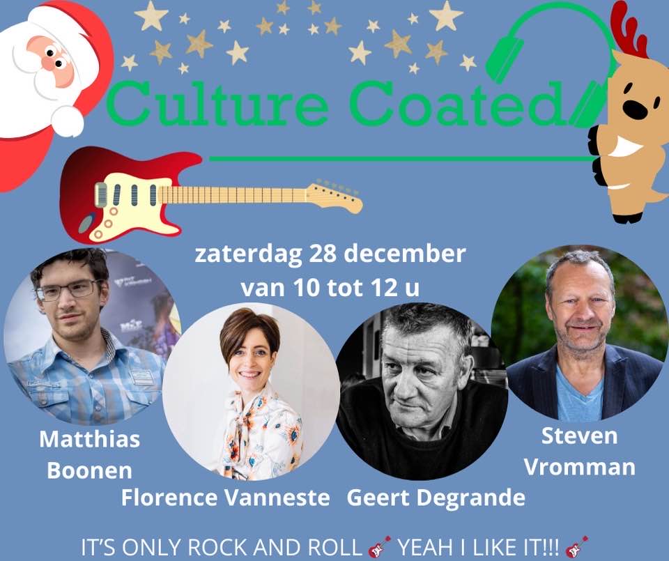 Culture Coated met Matthias Boonen, Florence Vanneste, Geert Degrande en Steven Vromman post thumbnail image