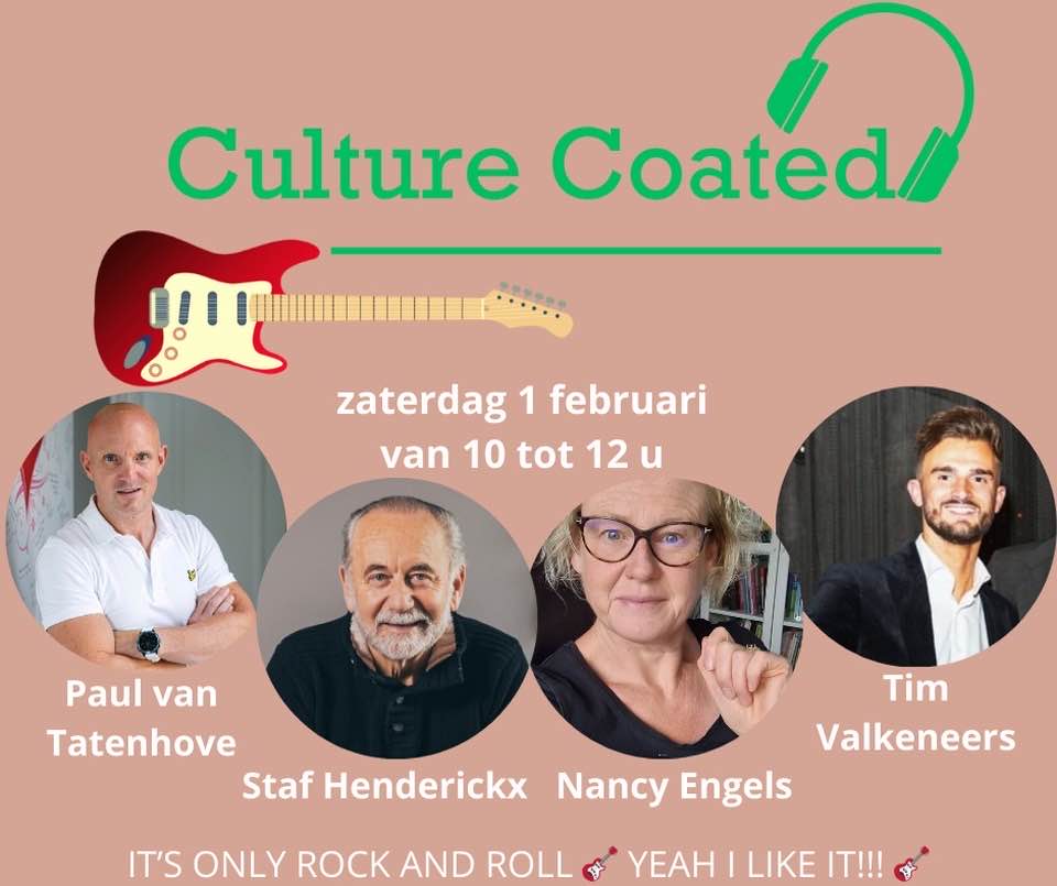 Culture Coated met Nancy Engels, Staf Henderickx, Tim Valkeneers en Paul Van Tatenhove post thumbnail image