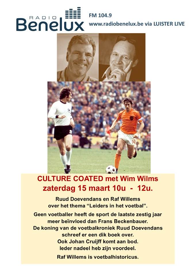 Culture Coated met Ruud Doevendans & Raf Willems post thumbnail image