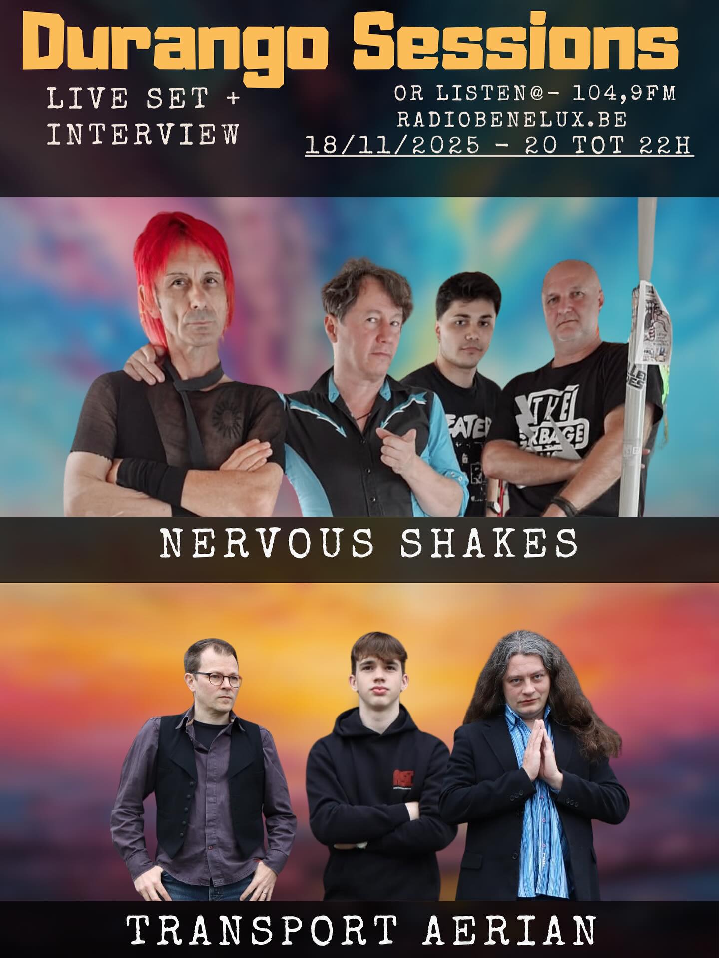 Durango Sessions met Nervous Shakes & Transport Aerian live post thumbnail image